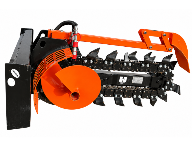 1-meter PRO Bobcat-style trencher