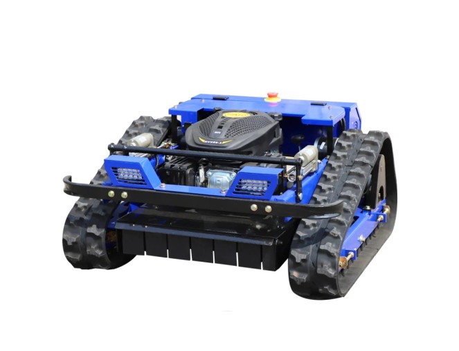 Žoliapjovė-robotas, benzininė, valdoma pultu